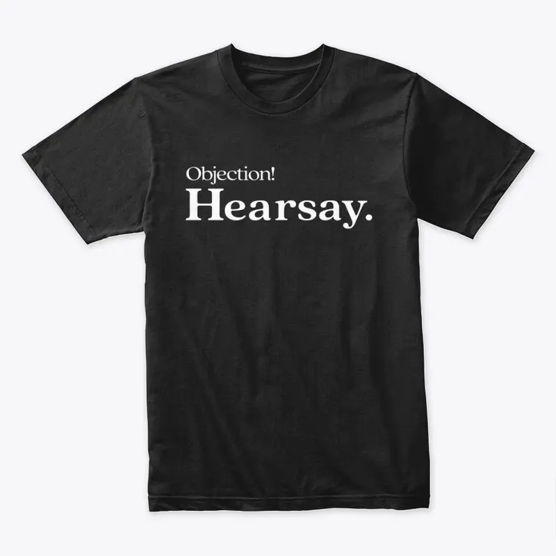 HEARSAY! - White